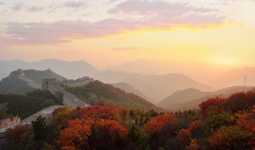 北京红叶岭风景图片(13张)