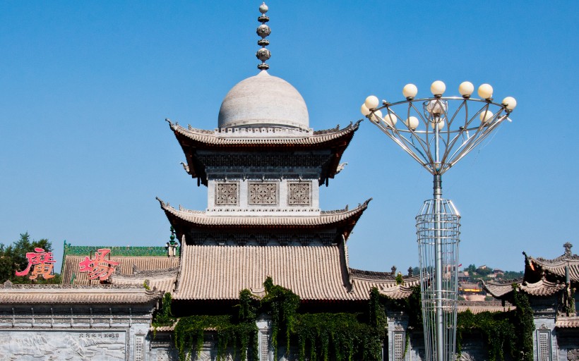 临夏红园风景图片(14张)