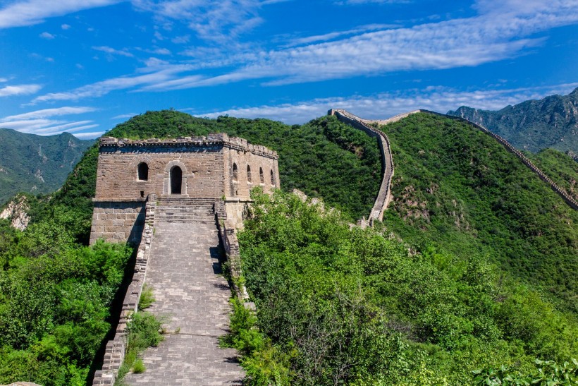 北京黄花城水长城风景图片(23张)