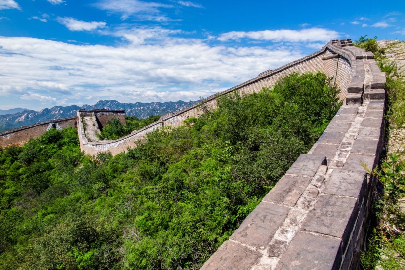 北京黄花城水长城风景图片(23张)