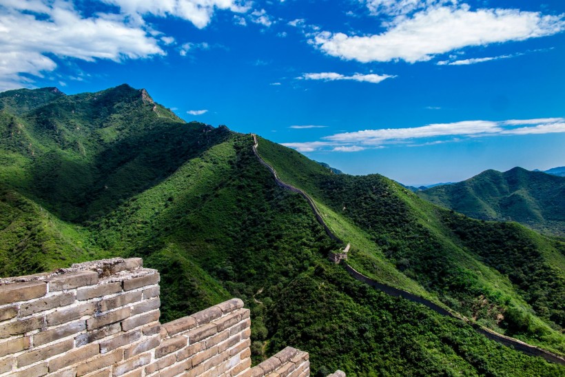 北京黄花城水长城风景图片(23张)