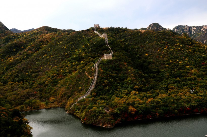 北京怀柔黄花城水长城风景图片(13张)