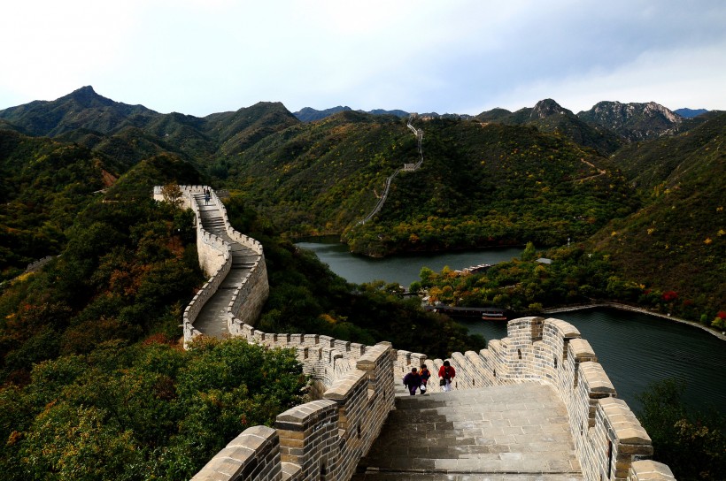 北京怀柔黄花城水长城风景图片(13张)