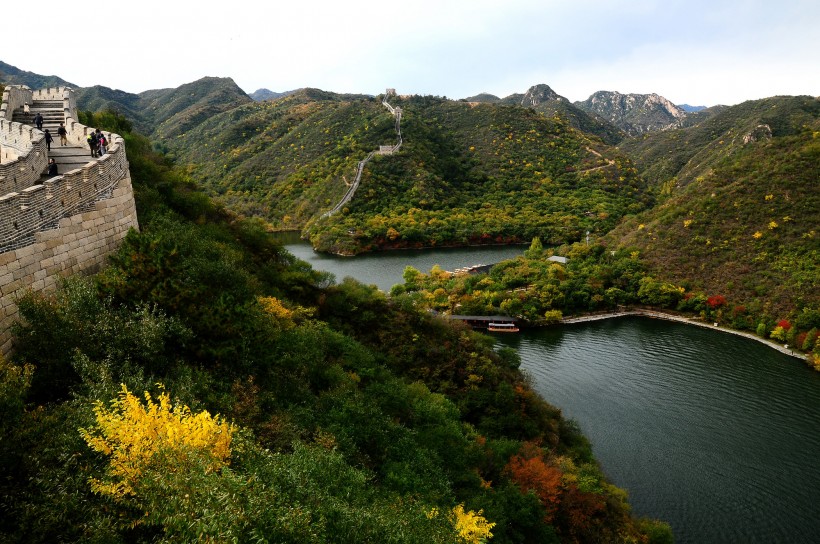 北京怀柔黄花城水长城风景图片(13张)