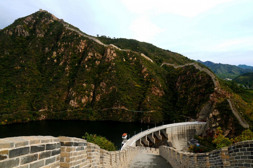 北京怀柔黄花城水长城风景图片(13张)