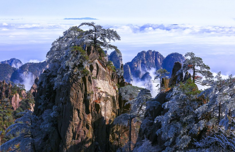 安徽黄山风景图片(12张)