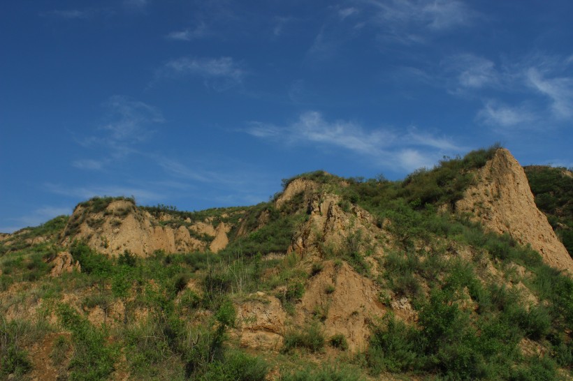 山西黄土高坡风景图片(9张)