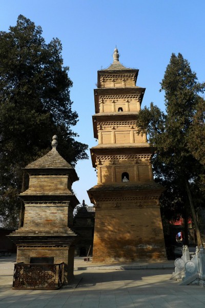 陕西西安护国兴教寺风景图片(12张)