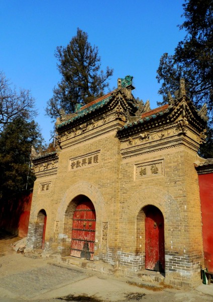 陕西西安护国兴教寺风景图片(12张)