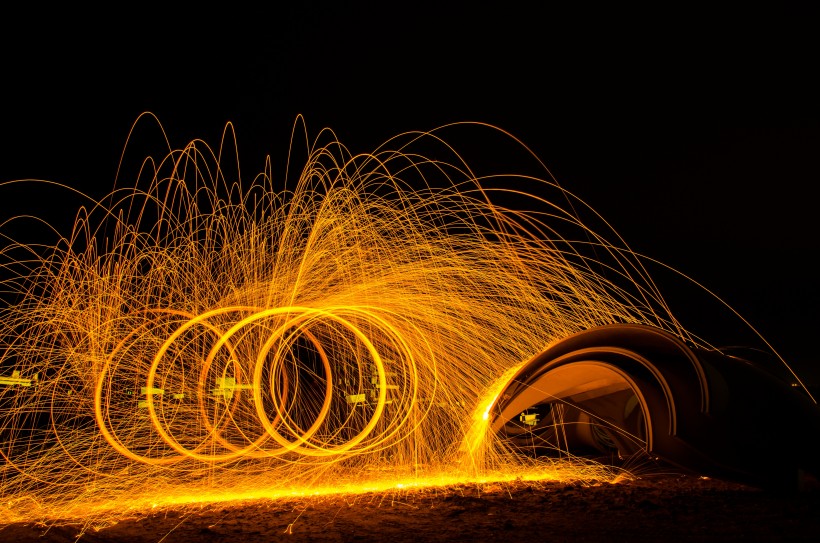 火树银花的光圈夜景图片(10张)
