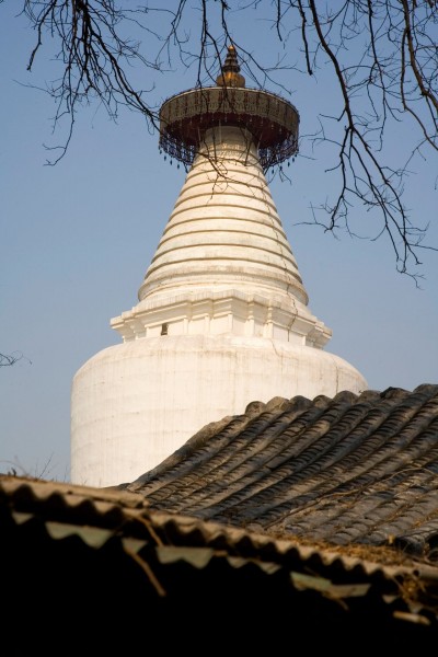 北京胡同白塔寺图片(16张)