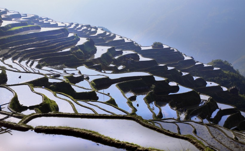 贵州加榜梯田风景图片(20张)