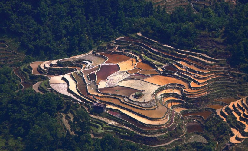 贵州加榜梯田风景图片(20张)