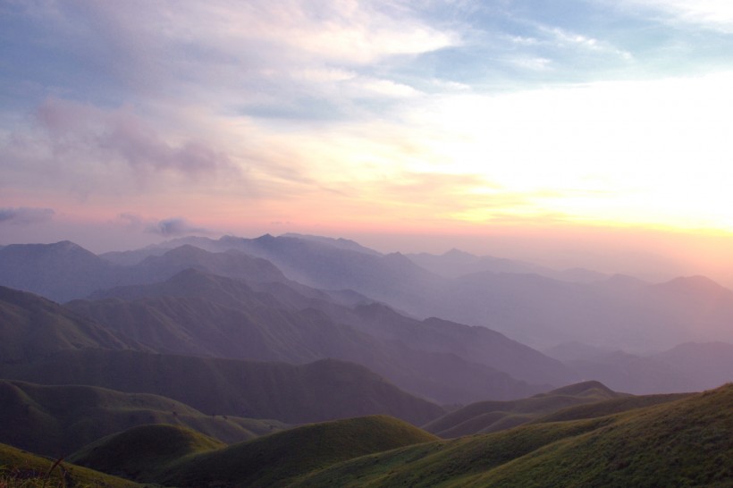 江西武功山风景图片(13张)