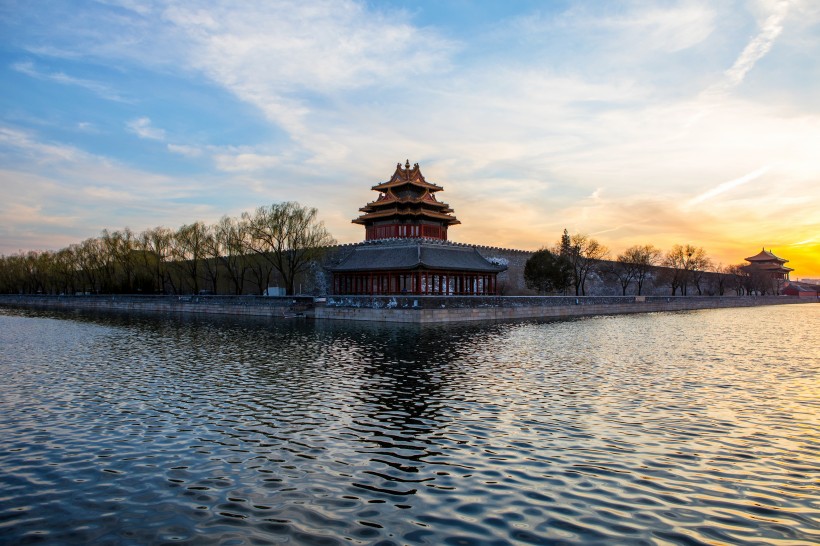北京故宫角楼古典风景图片(12张)