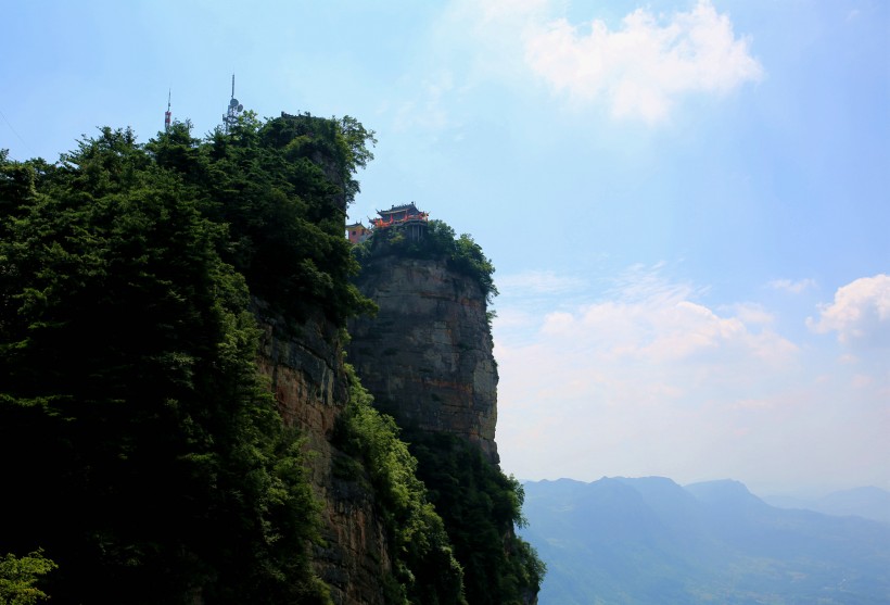 成县鸡峰山国家森林公园风景图片(7张)