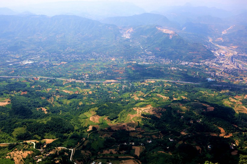 成县鸡峰山国家森林公园风景图片(7张)