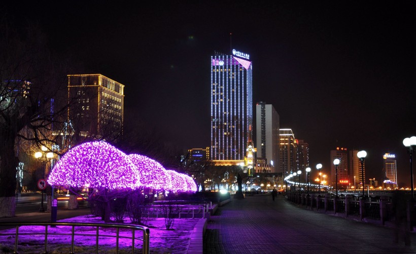 吉林夜景图片(12张)