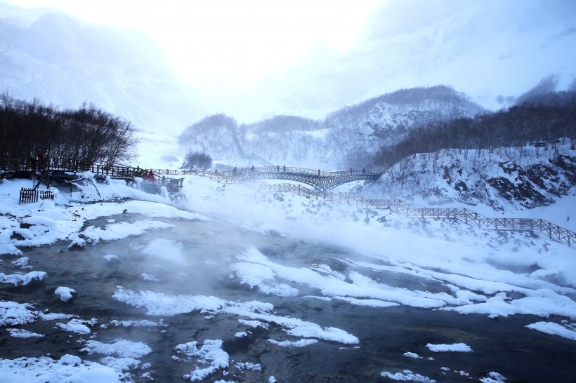 吉林长白山雪景图片(8张)