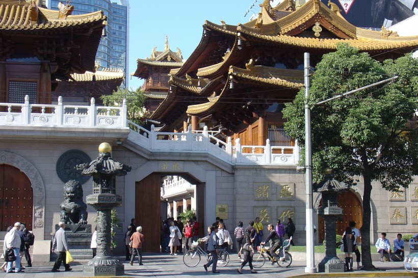 上海静安寺风景图片(9张)