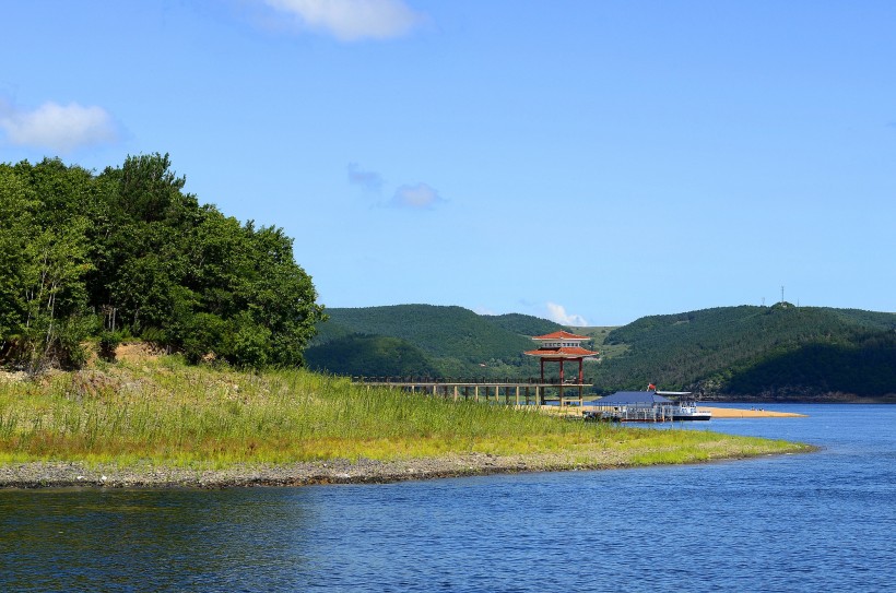 黑龙江镜泊湖风景图片(13张)