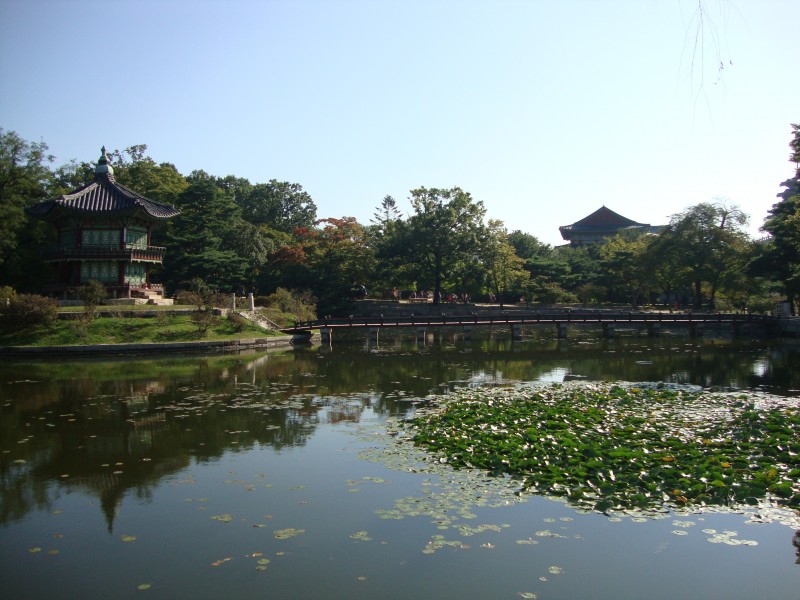 韩国景福宫风景图片(8张)