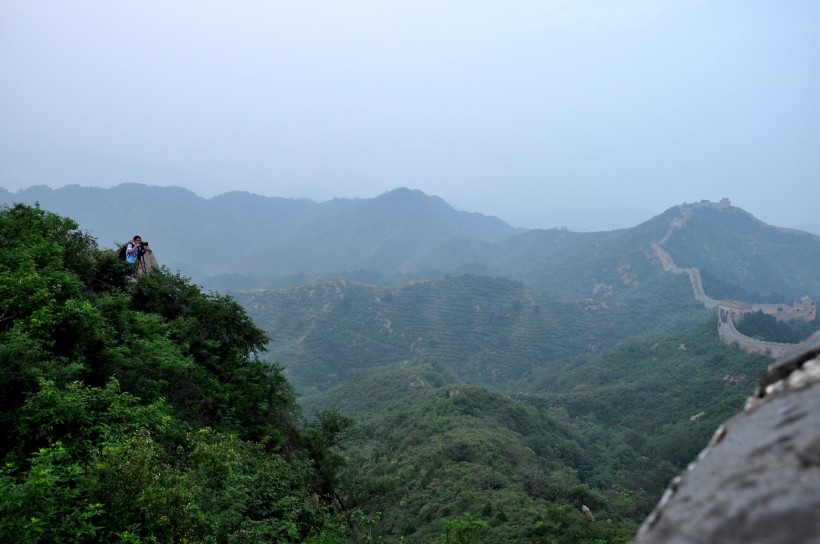 河北承德金山岭长城风景图片(14张)