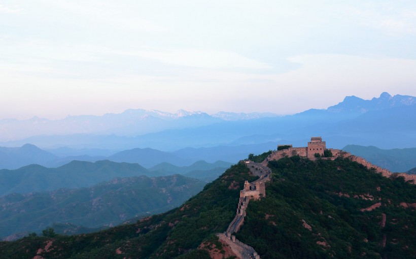 北京金山岭长城风景图片(18张)