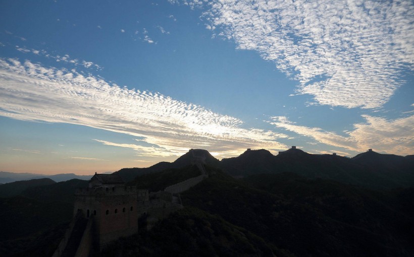 北京金山岭长城风景图片(18张)