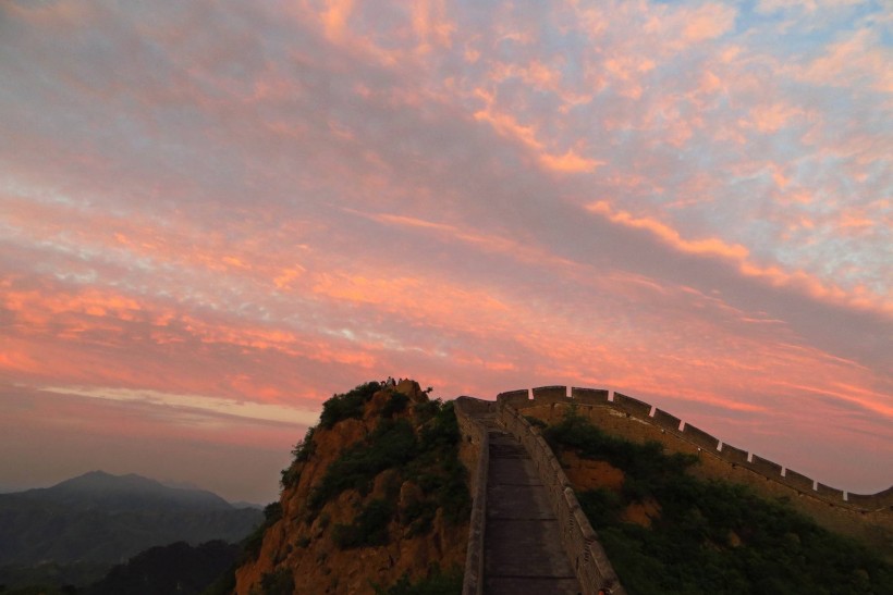 北京金山岭长城风景图片(18张)