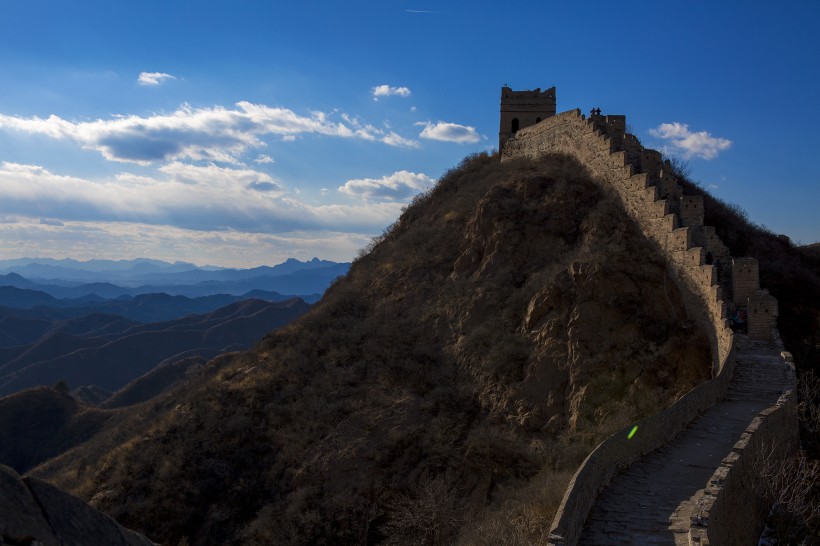 秀美金山岭长城风景图片(11张)