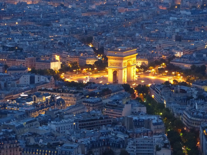 法国巴黎凯旋门图片(12张)