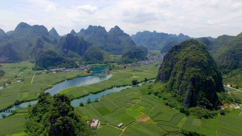 重庆喀斯特地貌风景图片(9张)