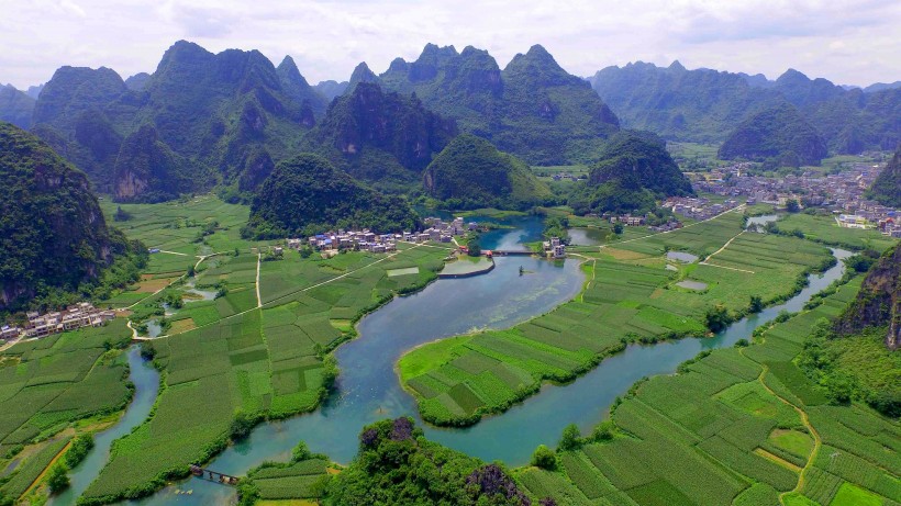 重庆喀斯特地貌风景图片(9张)