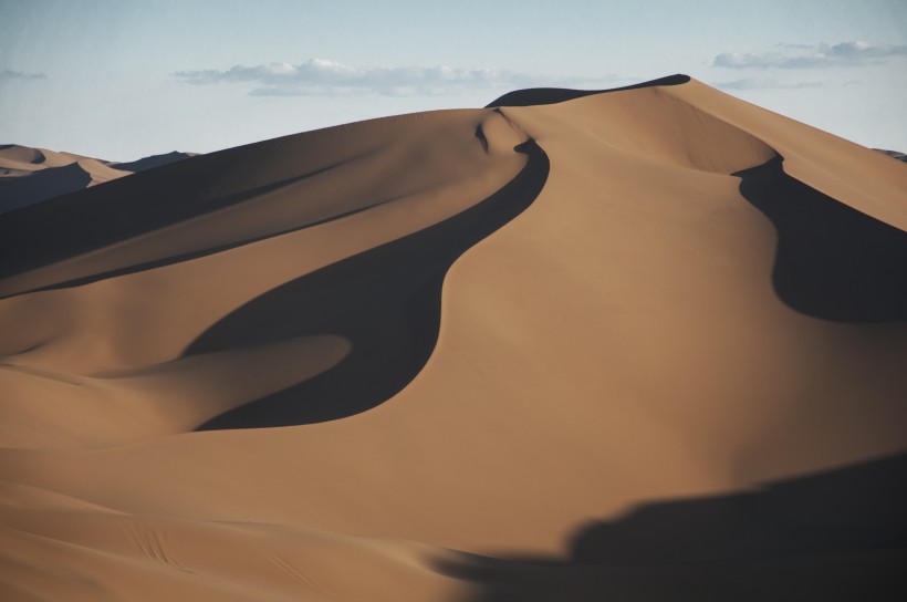 新疆库木塔格沙漠风景图片(11张)