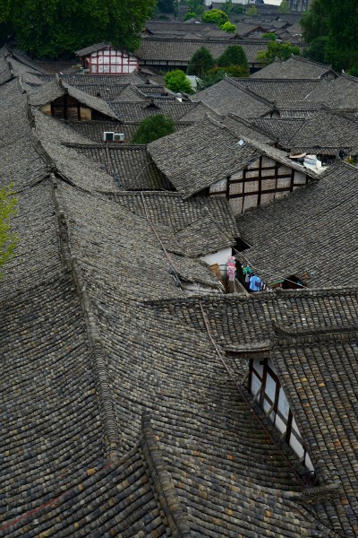 四川阆中古镇风景图片(14张)