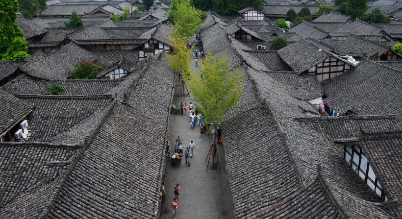 四川阆中古镇风景图片(14张)