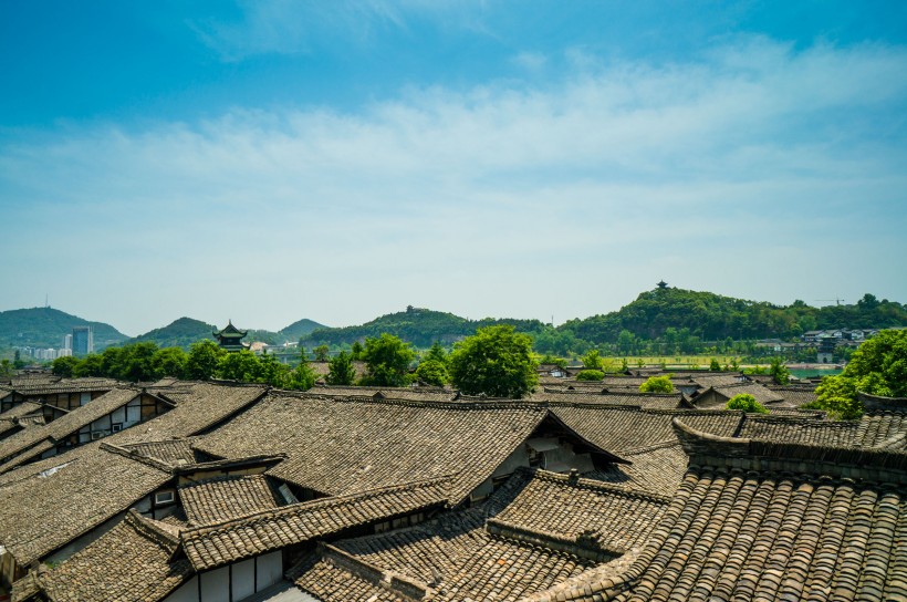 四川阆中古镇风景图片(16张)