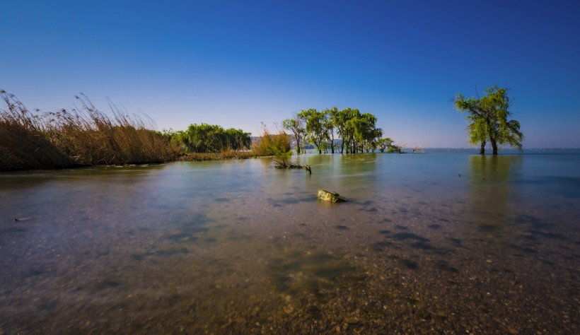 云南昆明捞鱼河湿地公园风景图片(21张)