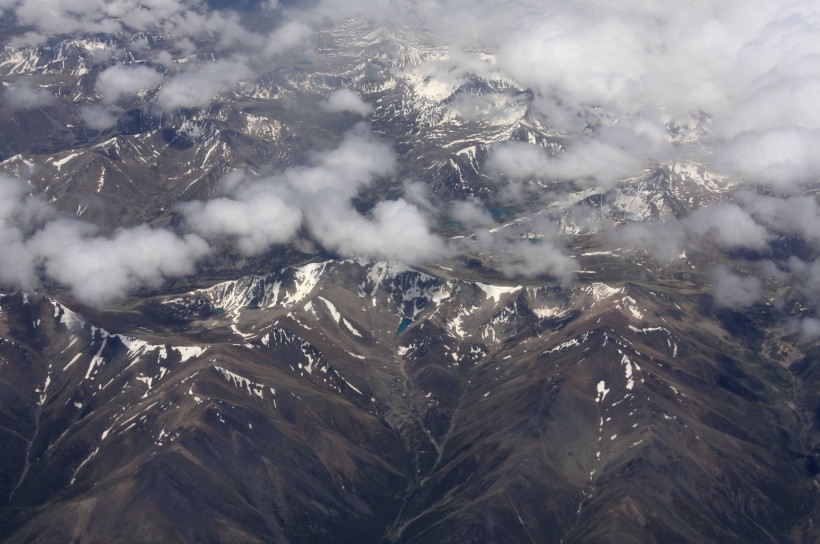 西藏拉萨高空航拍风景图片(19张)