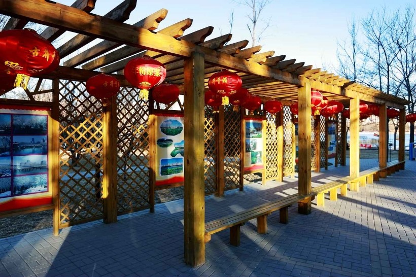 北京莲花池公园风景图片(13张)