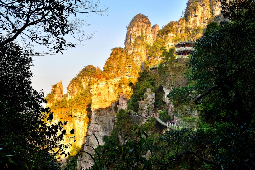 广西金秀莲花山风景图片(6张)