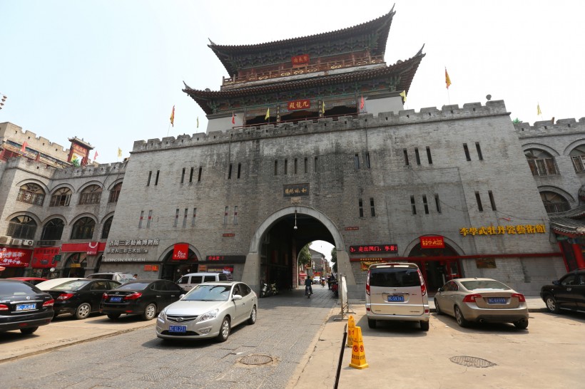 河南洛阳丽景门风景图片(9张)