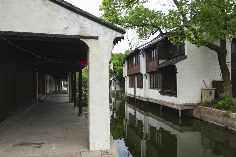 苏州黎里古镇风景图片(12张)