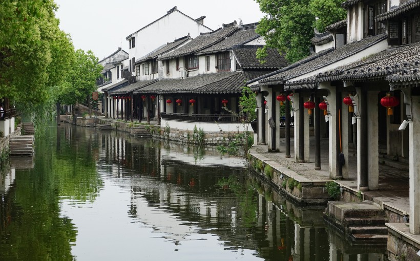 苏州黎里古镇风景图片(12张)