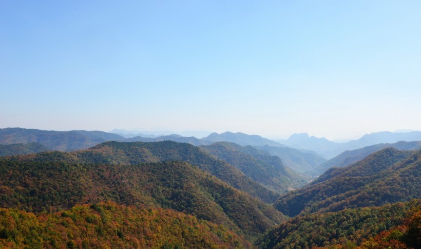 山西陵川红叶风景图片(13张)