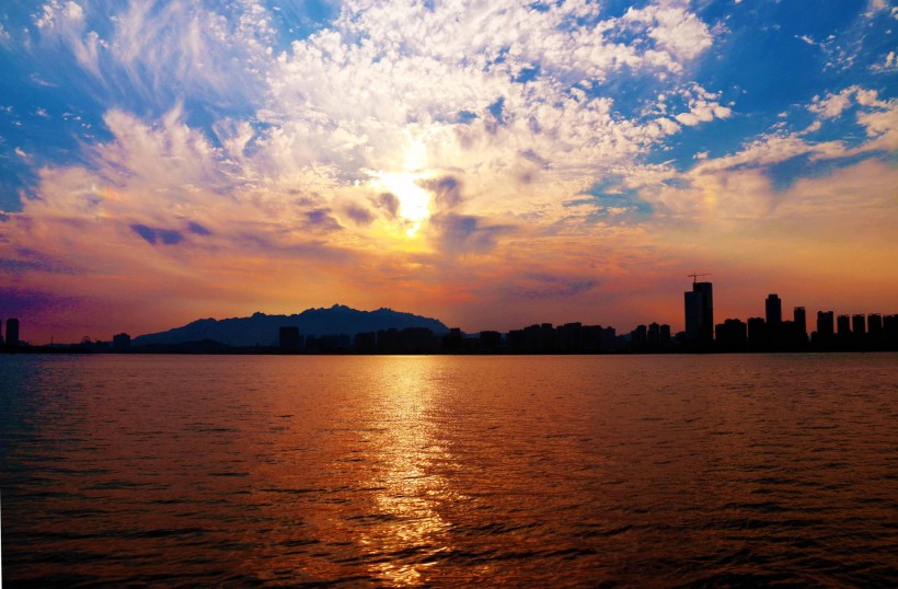 山东青岛灵山湾风景图片(14张)