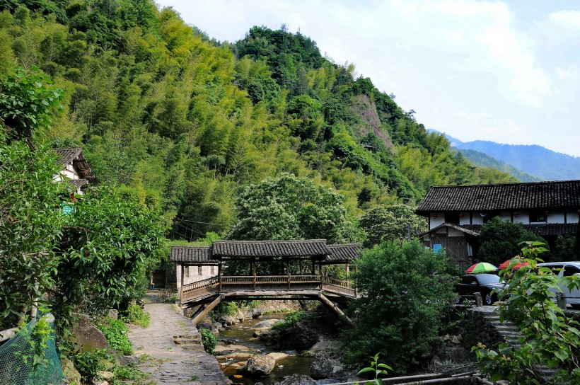 浙江林坑风景图片(14张)