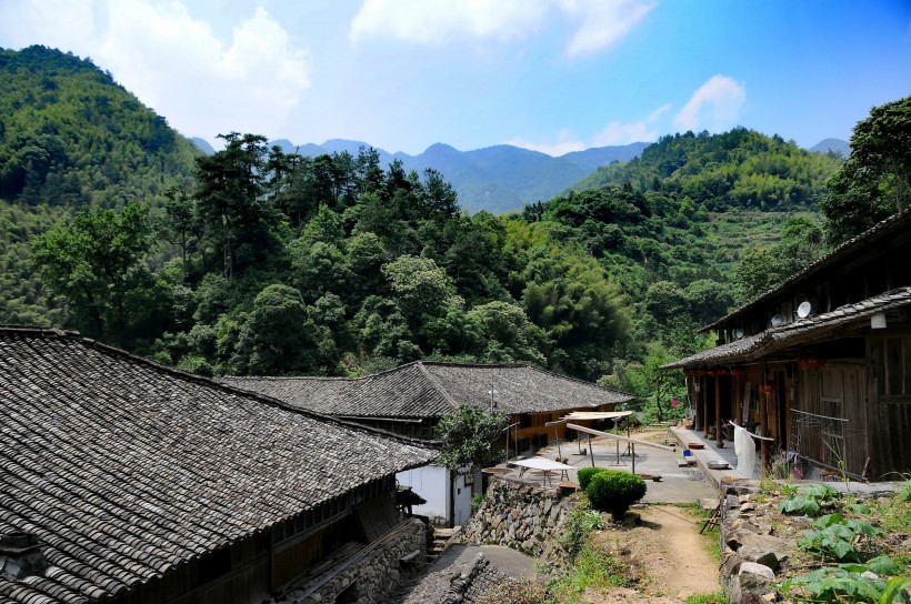 浙江林坑风景图片(14张)