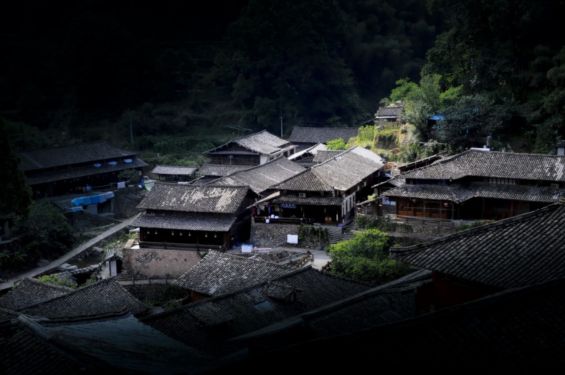 浙江林坑风景图片(14张)